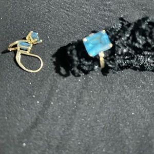Ring and earring set. Ring size 7